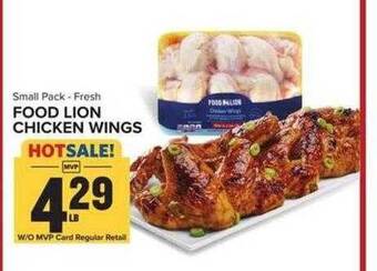 Food Lion Food lion chicken wings offer