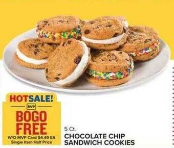 Food Lion Chocolate chip sandwich cookies offer