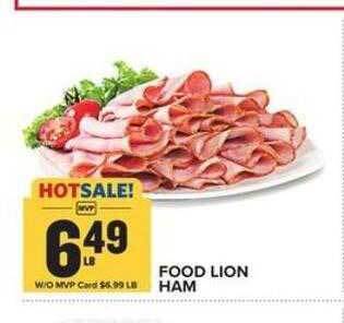 Food Lion Food lion ham offer