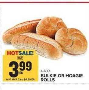 Food Lion Bulkie or hoagie rolls offer