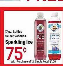 Maceys Sparkling ice offer