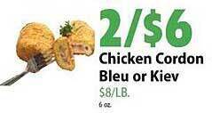 Festival Foods Chicken cordon bleu or kiev offer