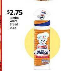 Aldi Bimbo white bread offer