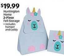 Aldi Huntington home 2-piece felt storage offer