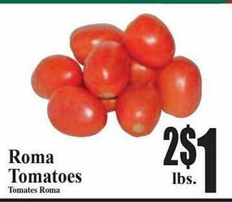 Baja Ranch Roma tomatoes offer