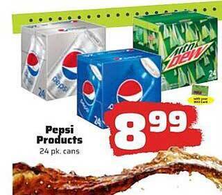 County Market Pepsi products offer