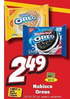 County Market Nabisco oreos offer