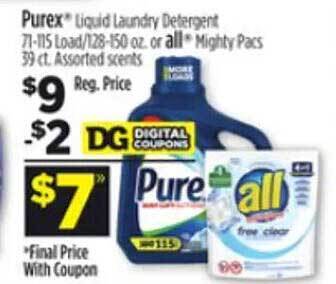 Dollar General Purex offer