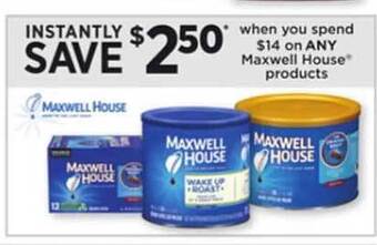 Dollar General Maxwell house offer