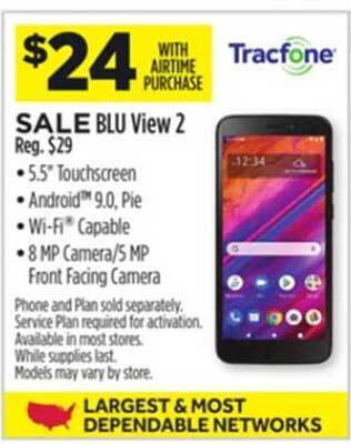 Dollar General Blu view 2 offer
