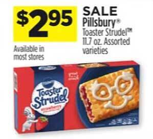 Dollar General Pillsbury toaster strudel offer