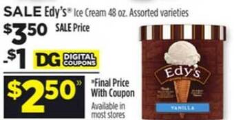 Dollar General Edy's offer
