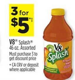 Dollar General V8 splash offer