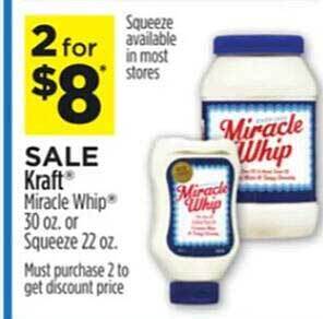 Dollar General Kraft miracle whip offer