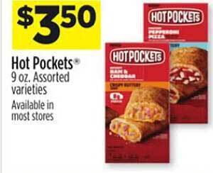 Dollar General Hot pockets offer