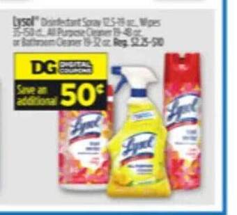 Dollar General Lysol offer