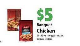 Festival Foods Banquet chicken offer
