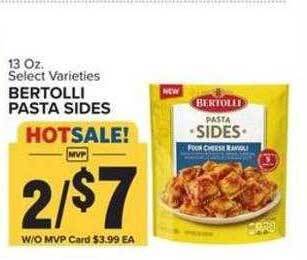 Food Lion Bertolli pasta sides offer