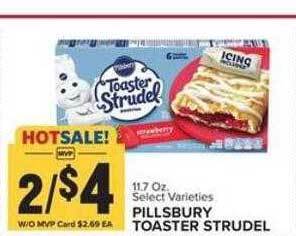Food Lion Pillsbury toaster strudel offer