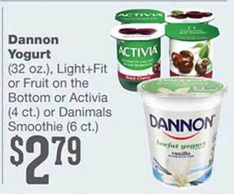 Forest Hills Food Dannon yogurt offer