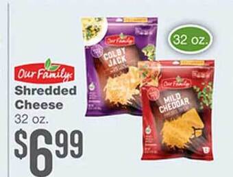 Forest Hills Food Our family shredded cheese offer