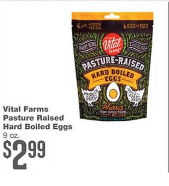 Forest Hills Food Vital farms pasture raised hard boiled eggs offer
