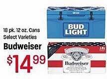Maceys Budweiser offer