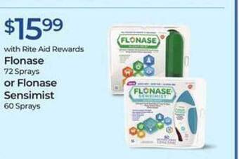 Rite Aid Flonase or flonase sensimist offer
