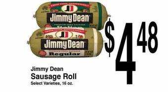 Super Saver Jimmy dean sausage roll offer