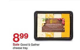 Target Good & gather cheese tray offer
