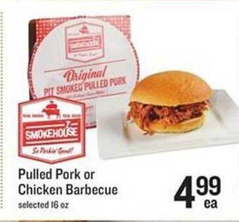 Lowes Foods Pulled pork or chicken barbecue offer