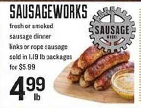 Lowes Foods Sausage works offer