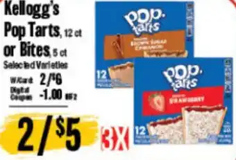 Market Basket Kellogg's Pop Tarts or Bites offer