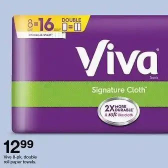 Target Viva paper towels offer