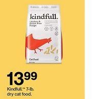 Target Kindfull dry cat food offer
