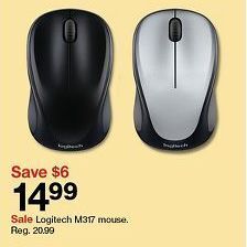 Target Logitech mouse offer