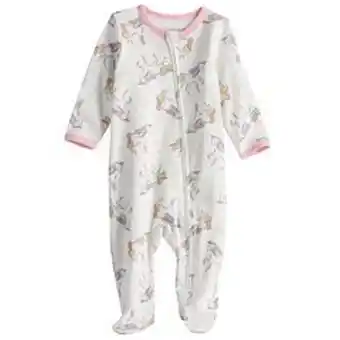 Kohl's Baby girl cuddl duds® unicorns sleep & play offer