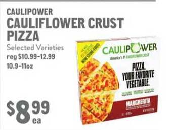 New Seasons Market Caulipower cauliflower crust pizza offer