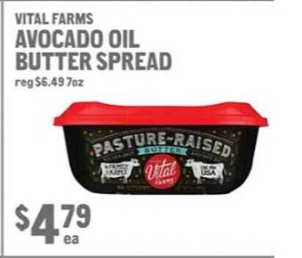 New Seasons Market Vital farms avocado oil butter spread offer