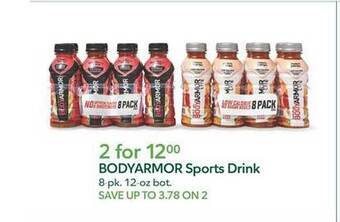 Publix Bodyarmor sports drink offer