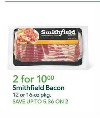 Publix Smithfield bacon offer