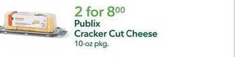 Publix Publix cracker cut cheese offer