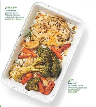 Cauliflower or broccoli