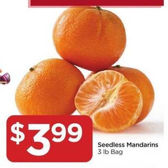 Food 4 Less Seedless mandarins offer