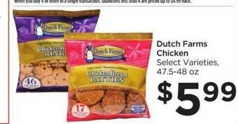 Food 4 Less Dutch farms chicken offer