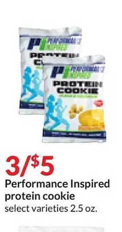 Hy-Vee Performance inspired protein cookie offer