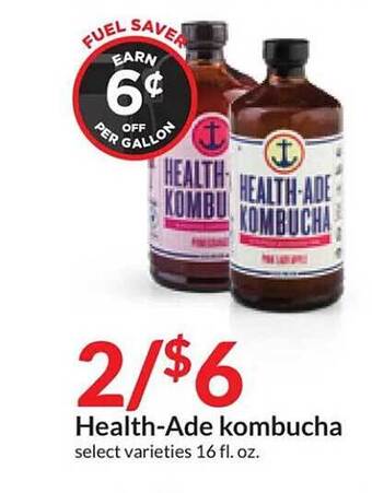 Hy-Vee Health-ade kombucha offer