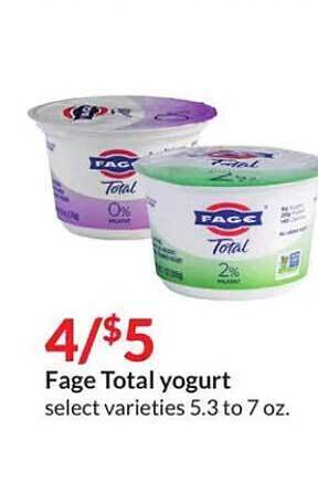 Hy-Vee Fage total yogurt offer
