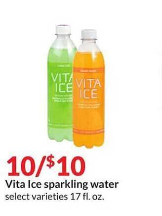Hy-Vee Vita ice sparkling water offer