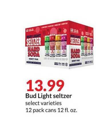 Hy-Vee Bud light seltzer offer